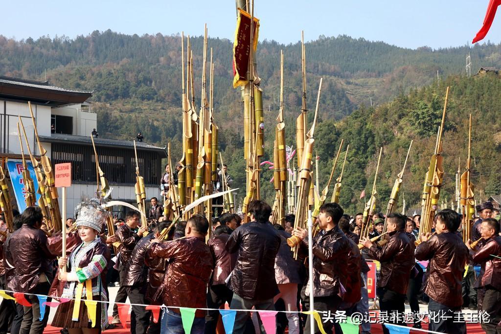 贵州从江县：环“三省坡”芦笙比响比赛，奏响民族团结新乐章